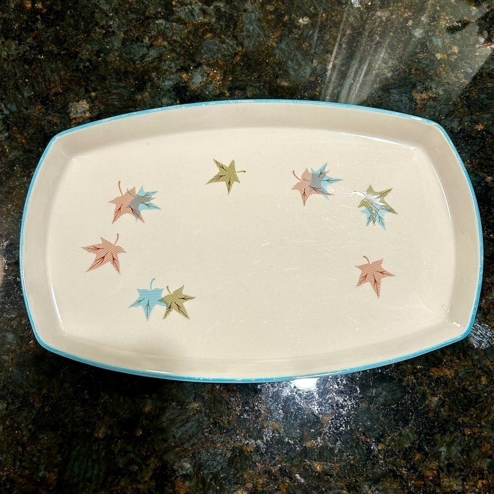 Mid-Century FRANCISCAN Platter | Sycamore Pattern | Serving Dish